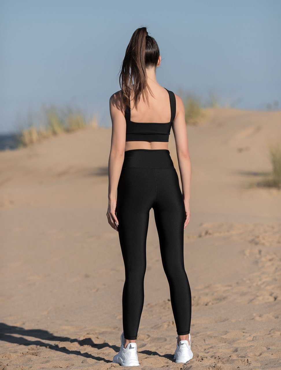 Dekolte Tasarım Spor Bustiyer Siyah Renk 187