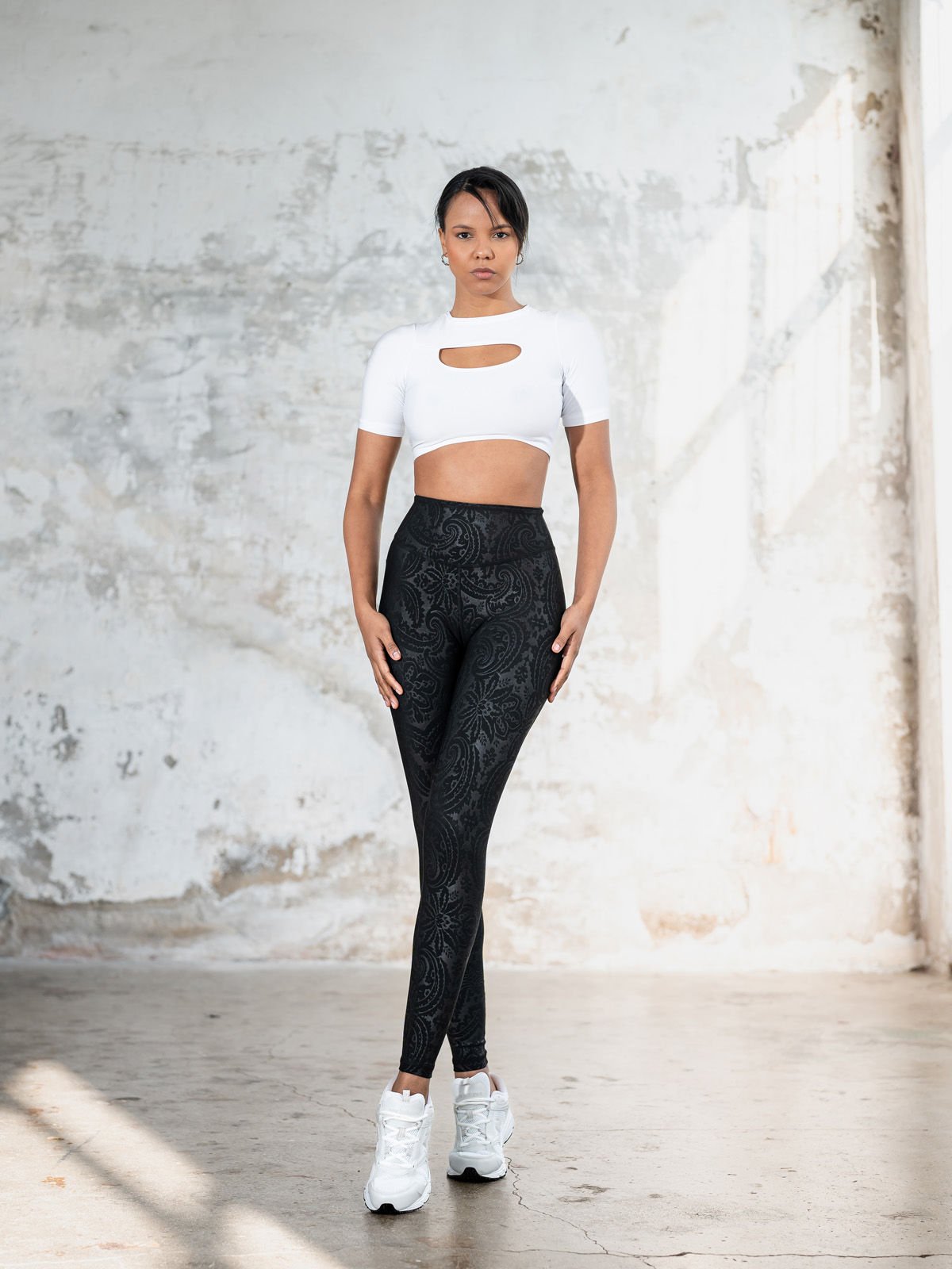 Bilboa Deri Görünümlü Tayt 467