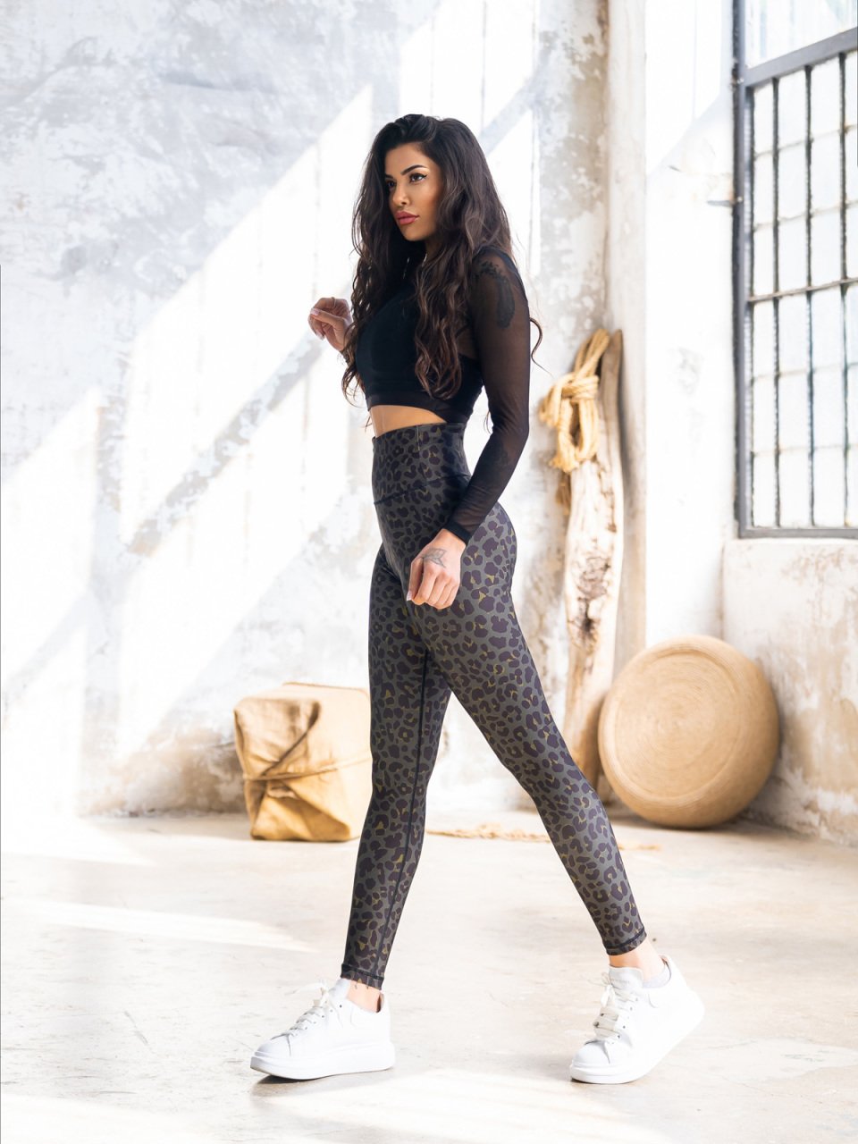 275 Ekstra Yüksek Bel Spor Tayt