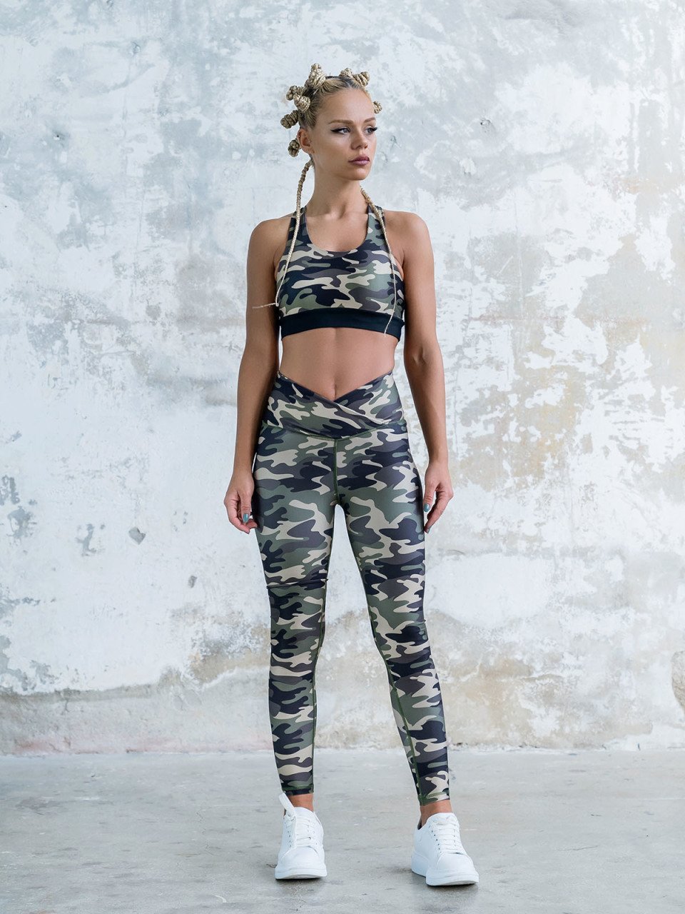 Ve Bel Tayt Kamuflaj 1160