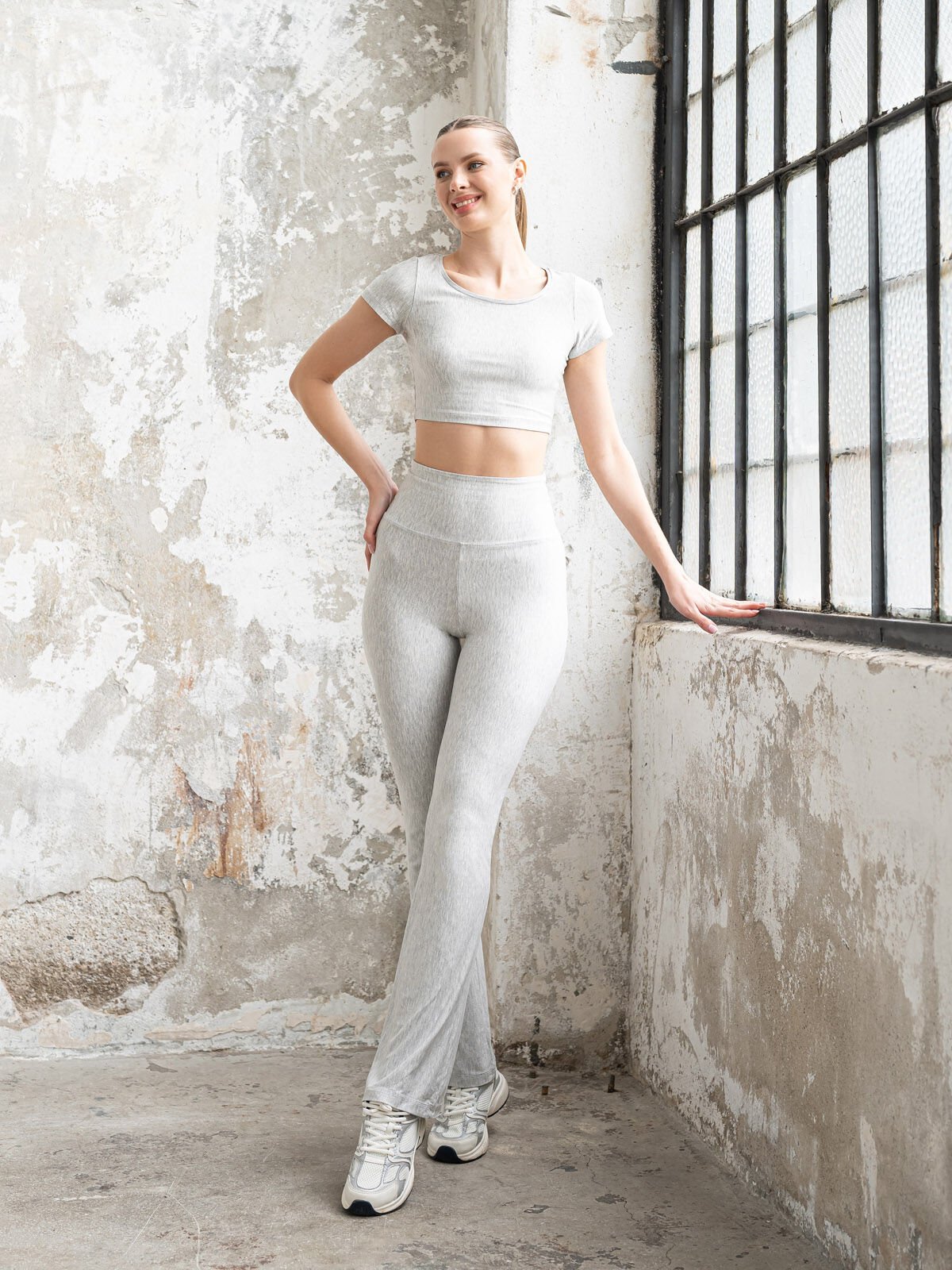 Gray Breeze İspanyol Tayt 1264