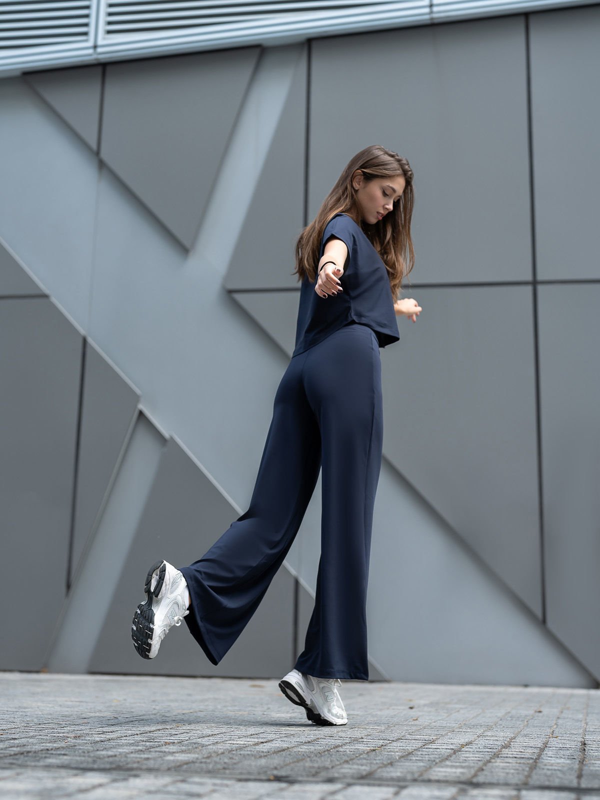 Mumbai Yoga Pantalonu Lacivert Renk 447