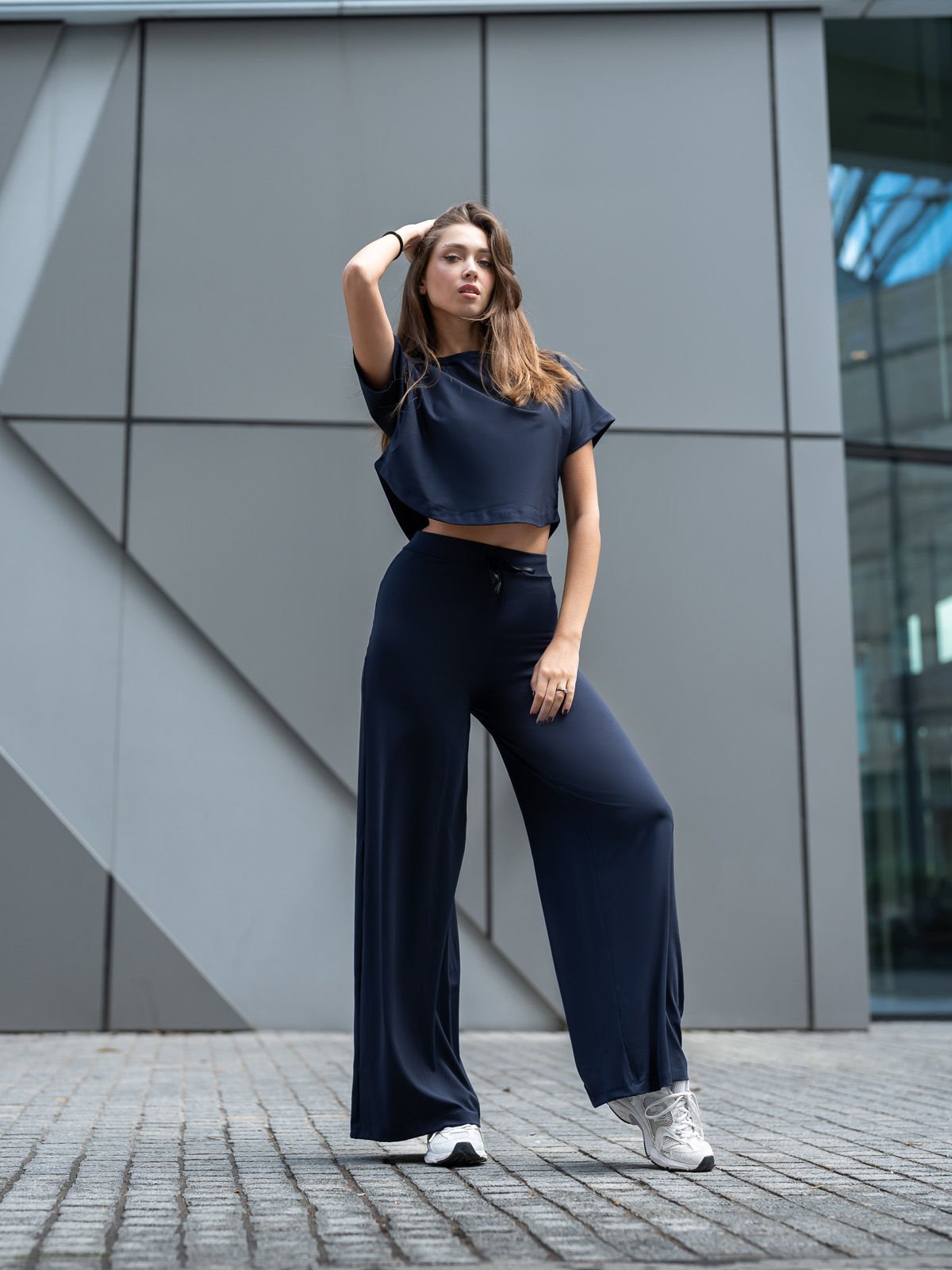 Mumbai Yoga Pantalonu Lacivert Renk 447