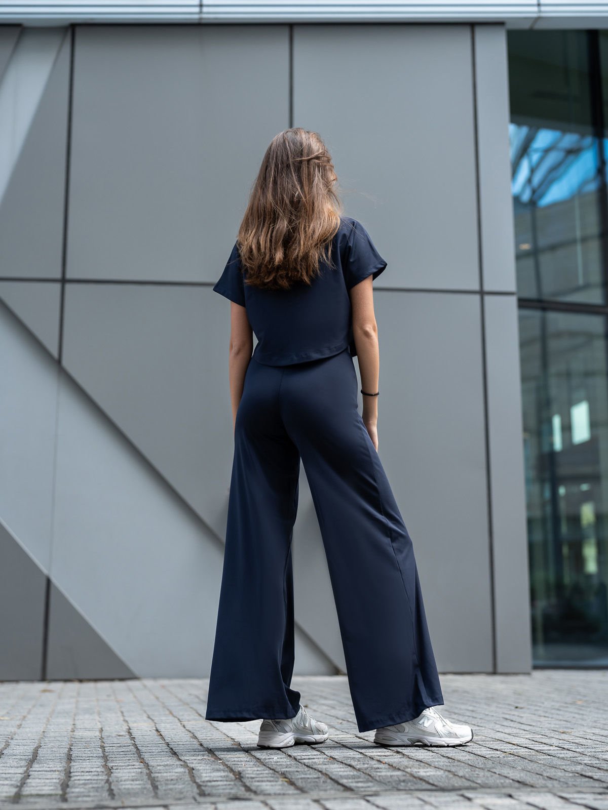 Yoga Tshirt Lcivert Renk 048