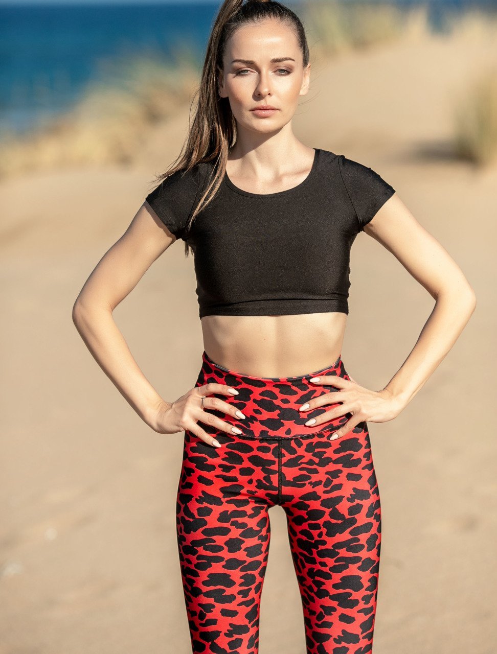 264 Ekstra Yüksek Bel Spor Tayt