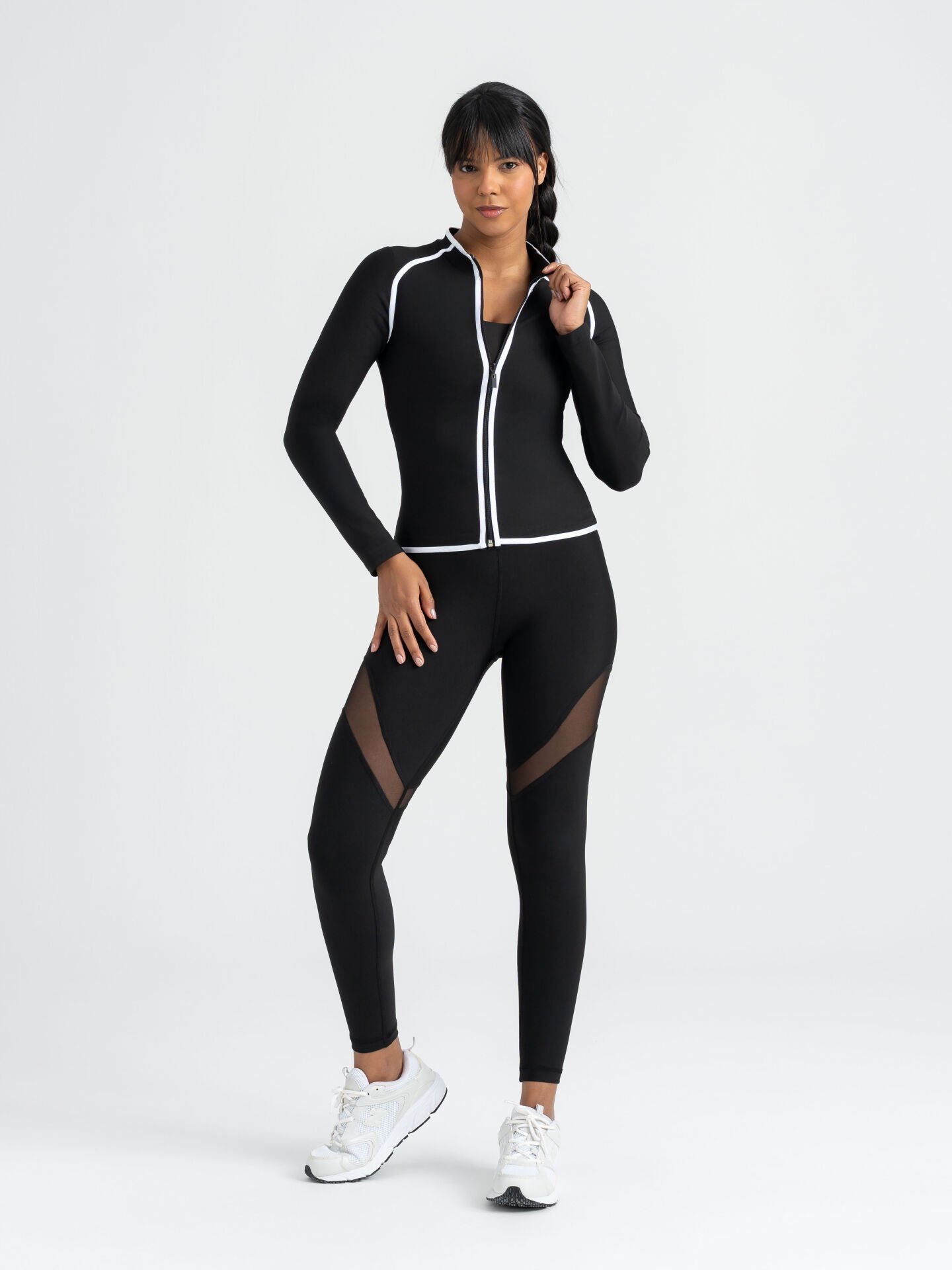 Lineedge Zip Uzun Kollu Üst 021