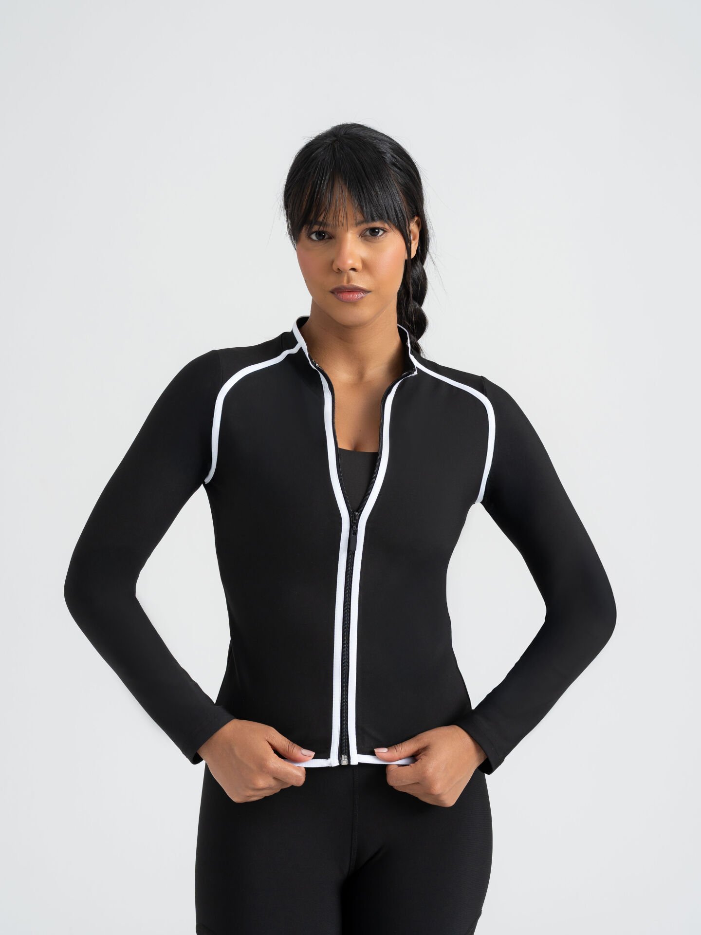 Lineedge Zip Uzun Kollu Üst 021