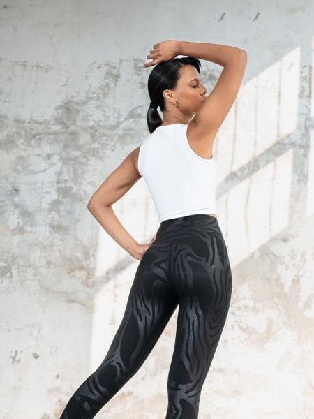 Fit Spor Bra Beyaz Renk 466