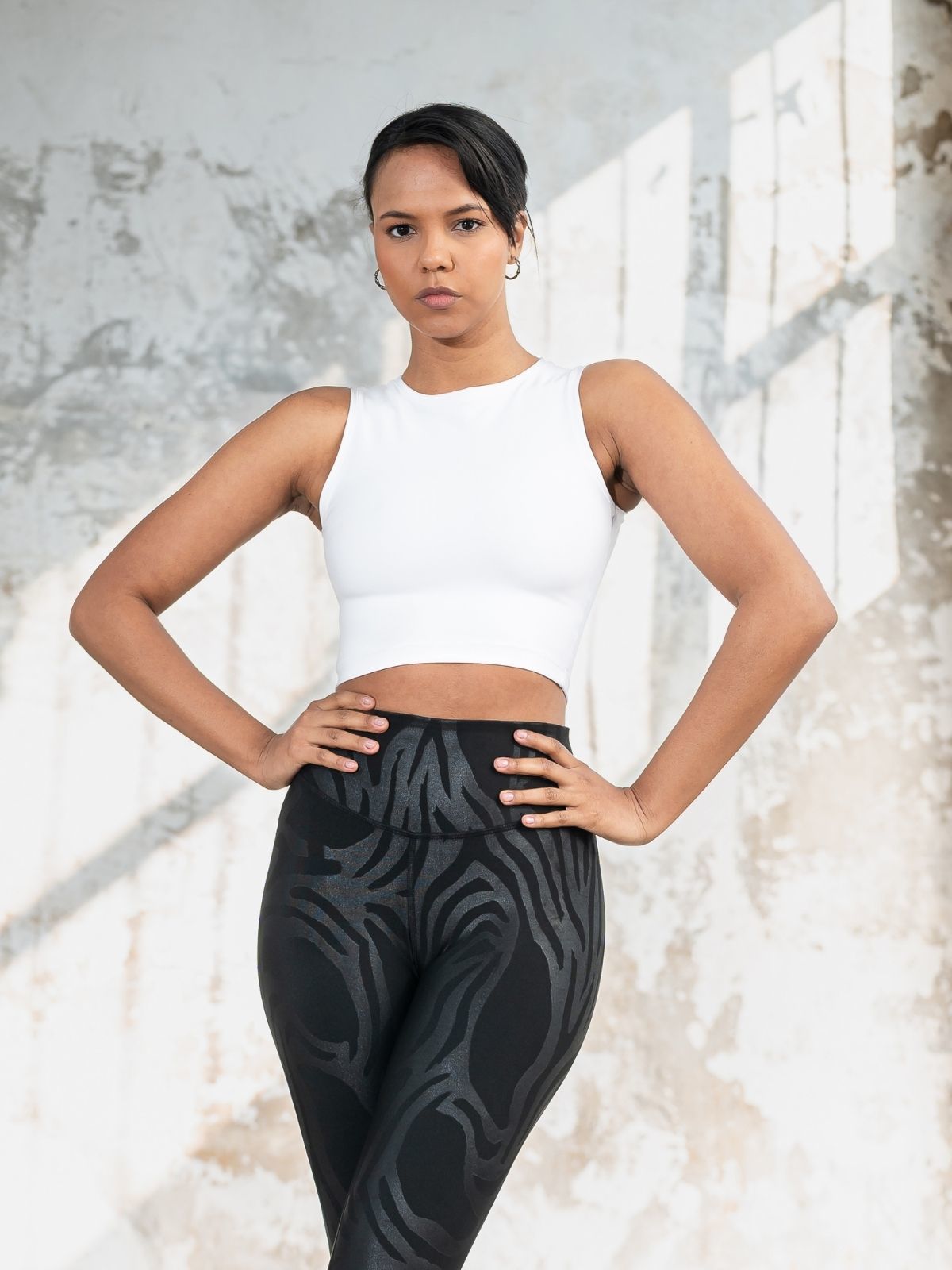 Fit Spor Bra Beyaz Renk 466