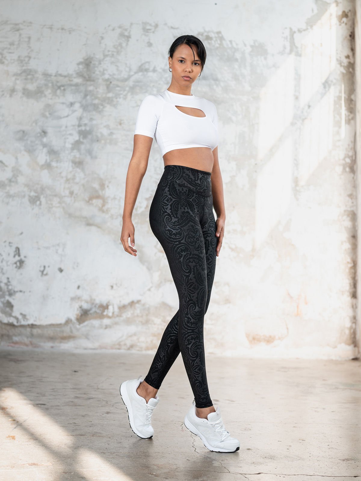 Bilboa Deri Görünümlü Tayt 467