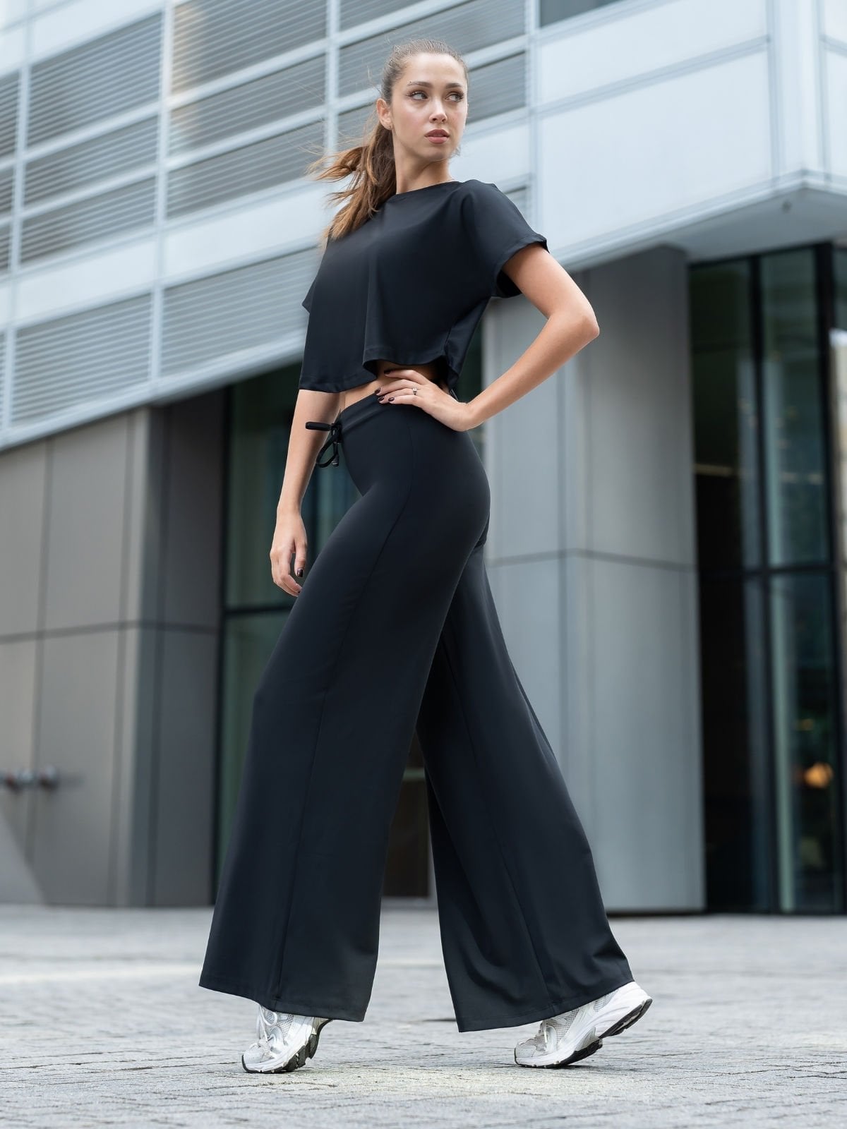 Mumbai Yoga Pantalon Siyah Renk 359