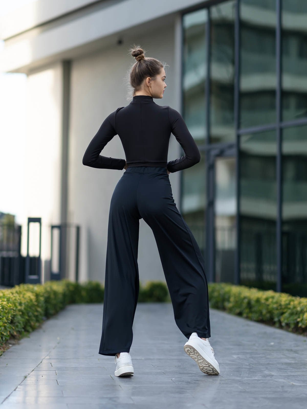 Mumbai Yoga Pantalon Siyah Renk 359