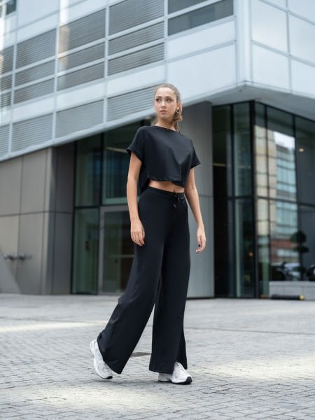 Mumbai Yoga Pantalon Siyah Renk 359