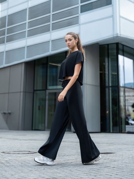 Mumbai Yoga Pantalon Siyah Renk 359