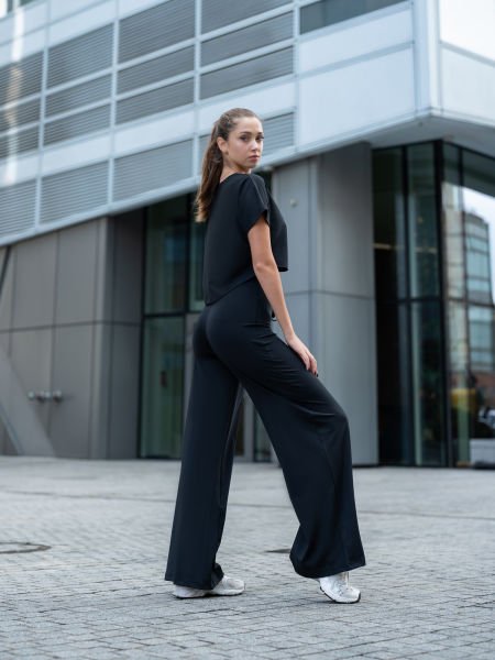 Mumbai Yoga Pantalon Siyah Renk 359