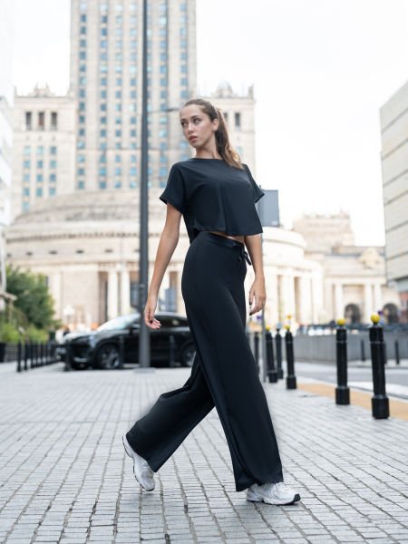 Mumbai Yoga Pantalon Siyah Renk 359