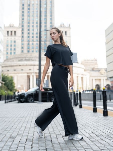 Mumbai Yoga Pantalon Siyah Renk 359