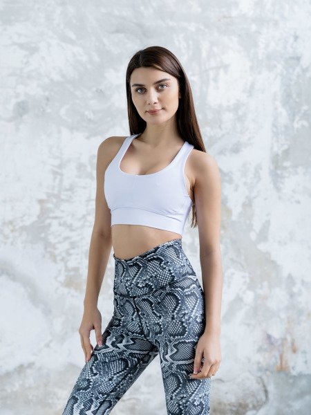 Desenli Spor Tayt Yılan Desen 280