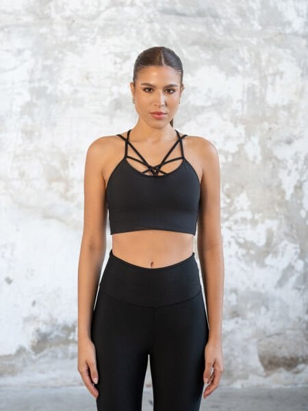 Siyah Renk Spor Bustiyer 113