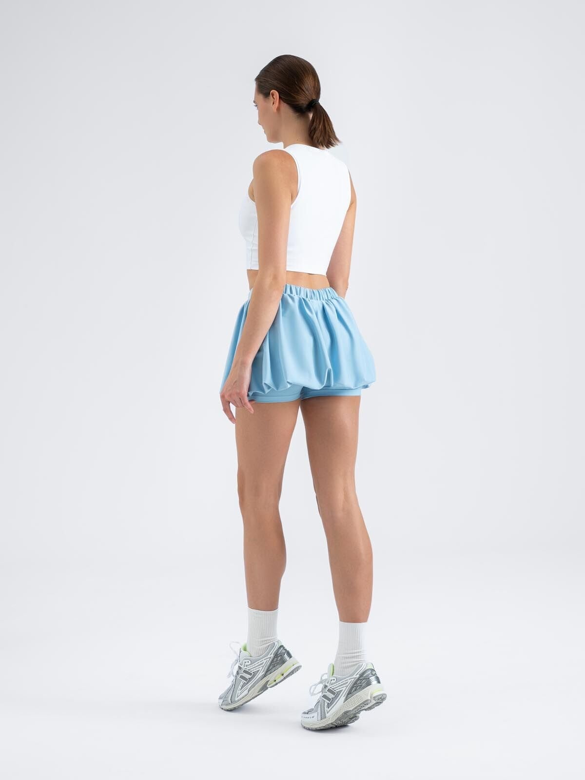 Bubble Tenis Eteği Kırmızı Renk 5104