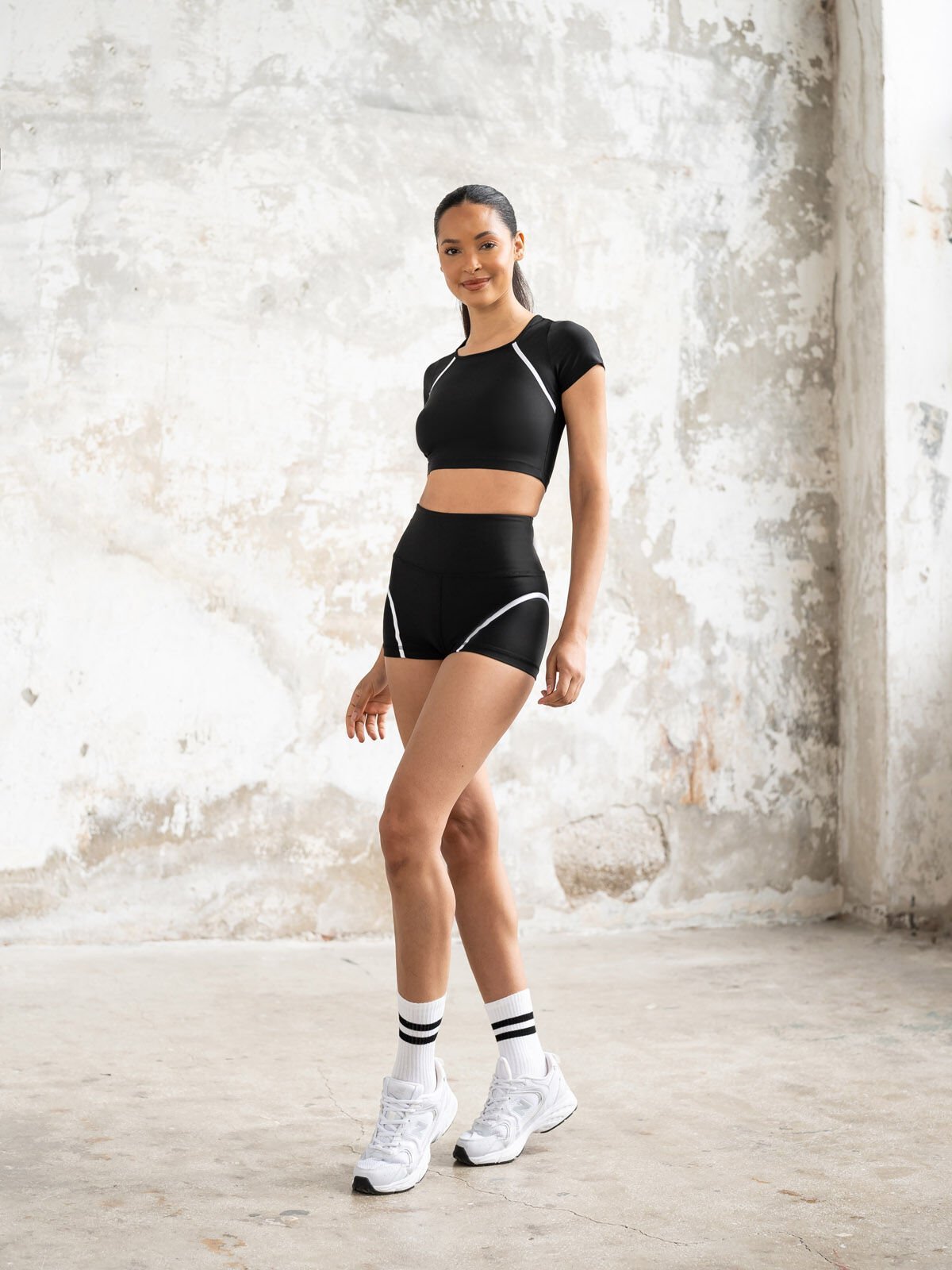 Menton Tshirt Kısa Kol Siyah Renk 078