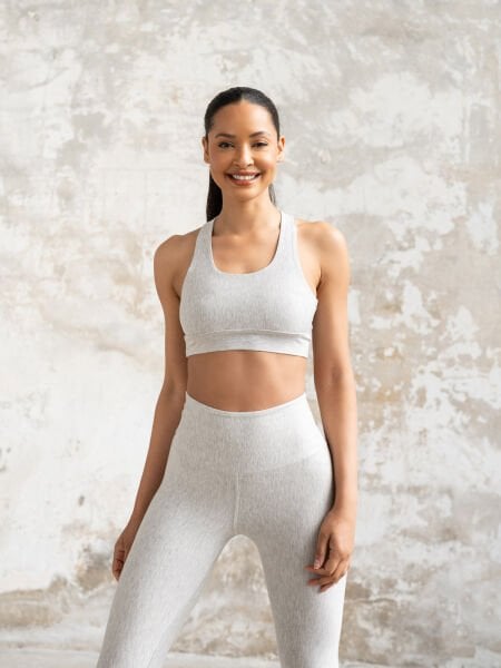 Gri Esinti Spor Bustiyer 487