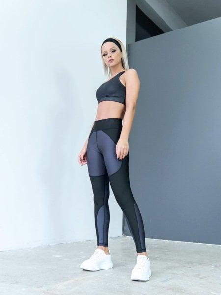 Ekstra Yüksel Bel Spor Tayt 1180