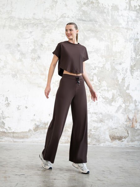 Yoga Tshirt Kahverengi 044