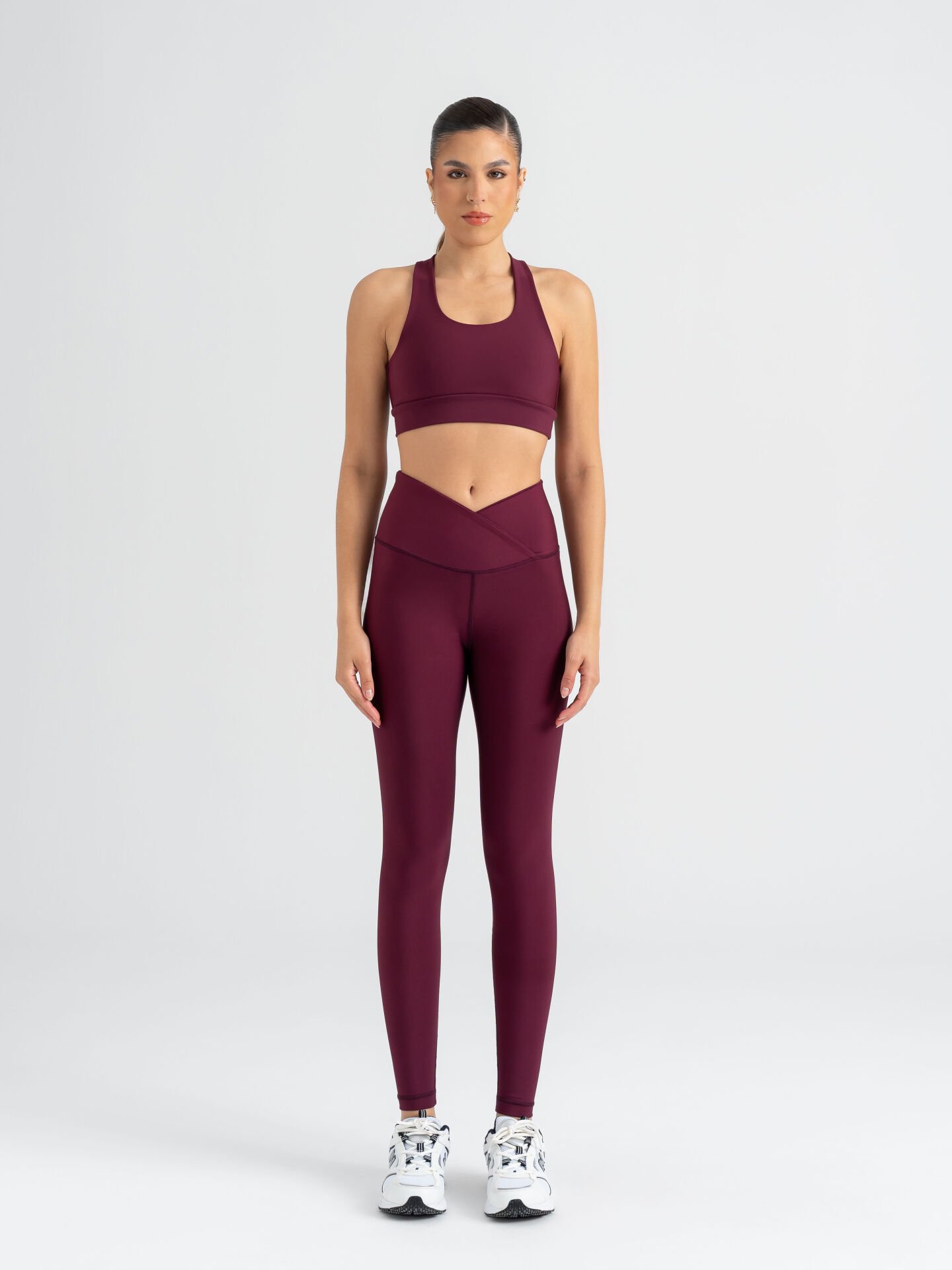 Ve Bel Tayt Mürdüm  Renk 1087