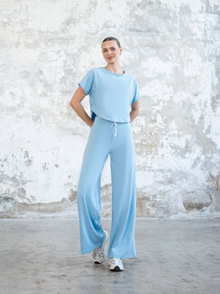 Yoga Pantalonu Bebe Mavisi  504
