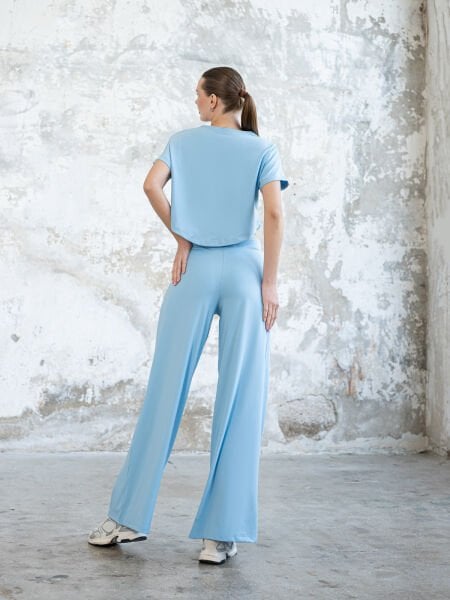 Yoga Pantalonu Bebe Mavisi  504