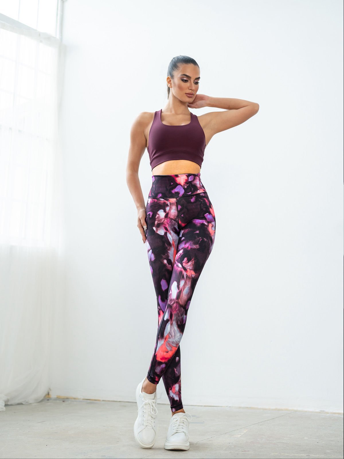 Marne Polyemid Spor Leggings 413