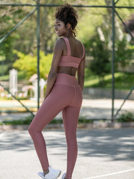Ve Bel Tayt Koyu Rose 1100