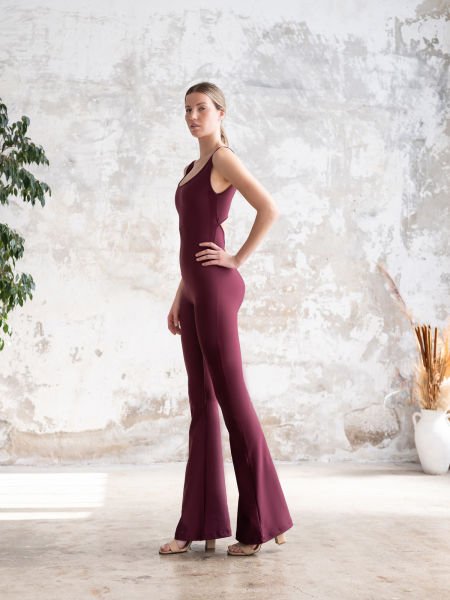 İspanyol Scrunch Butt Jumpsuit 1501