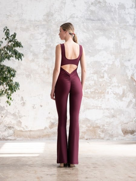 İspanyol Scrunch Butt Jumpsuit 1501