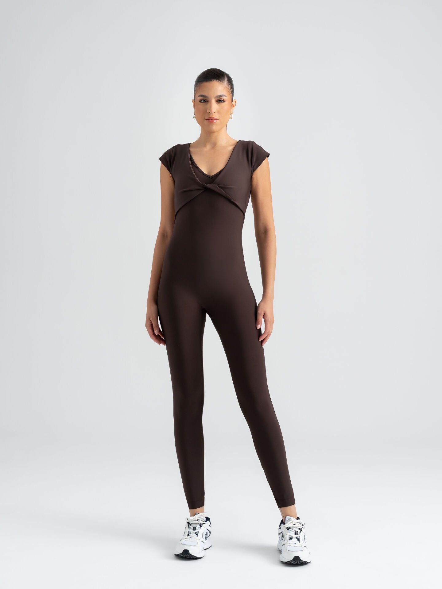 Luna Backless Tulum Kahverengi 3301