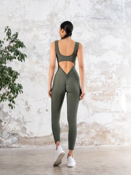 Scrunch Tulum Haki Renk 1402