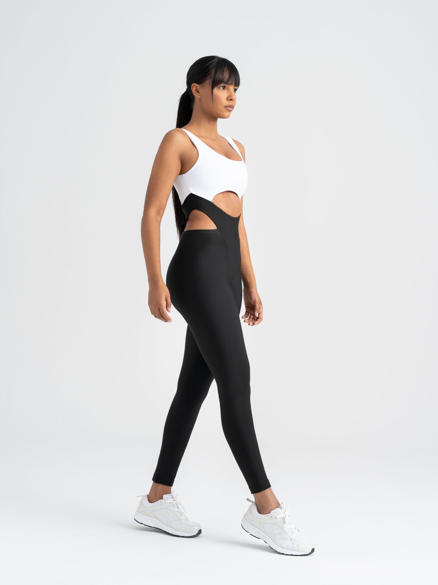 Bold Curve Tulum Siyah Beyaz Çift Renk 3401