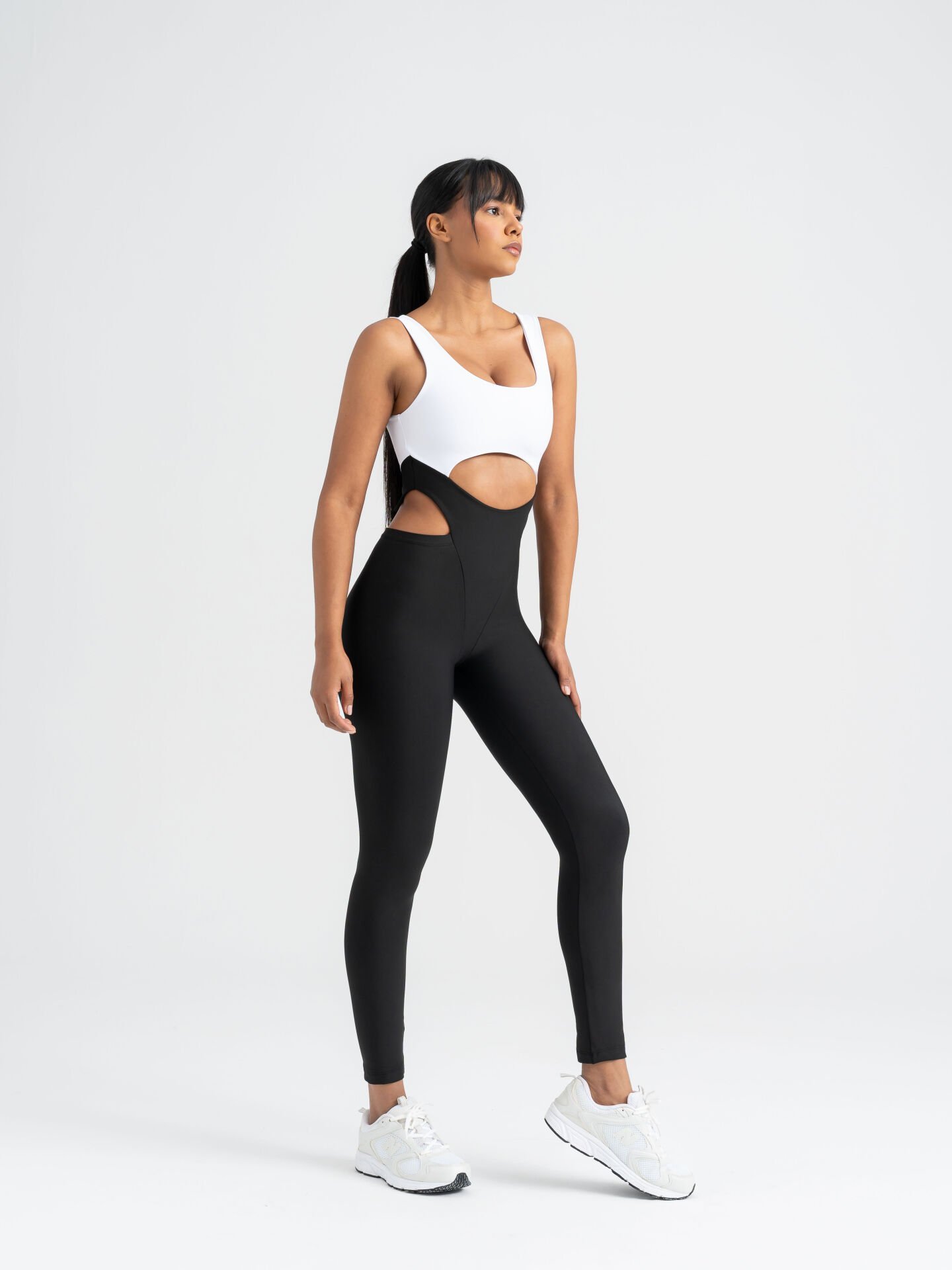 Bold Curve Tulum Siyah Beyaz Çift Renk 3401