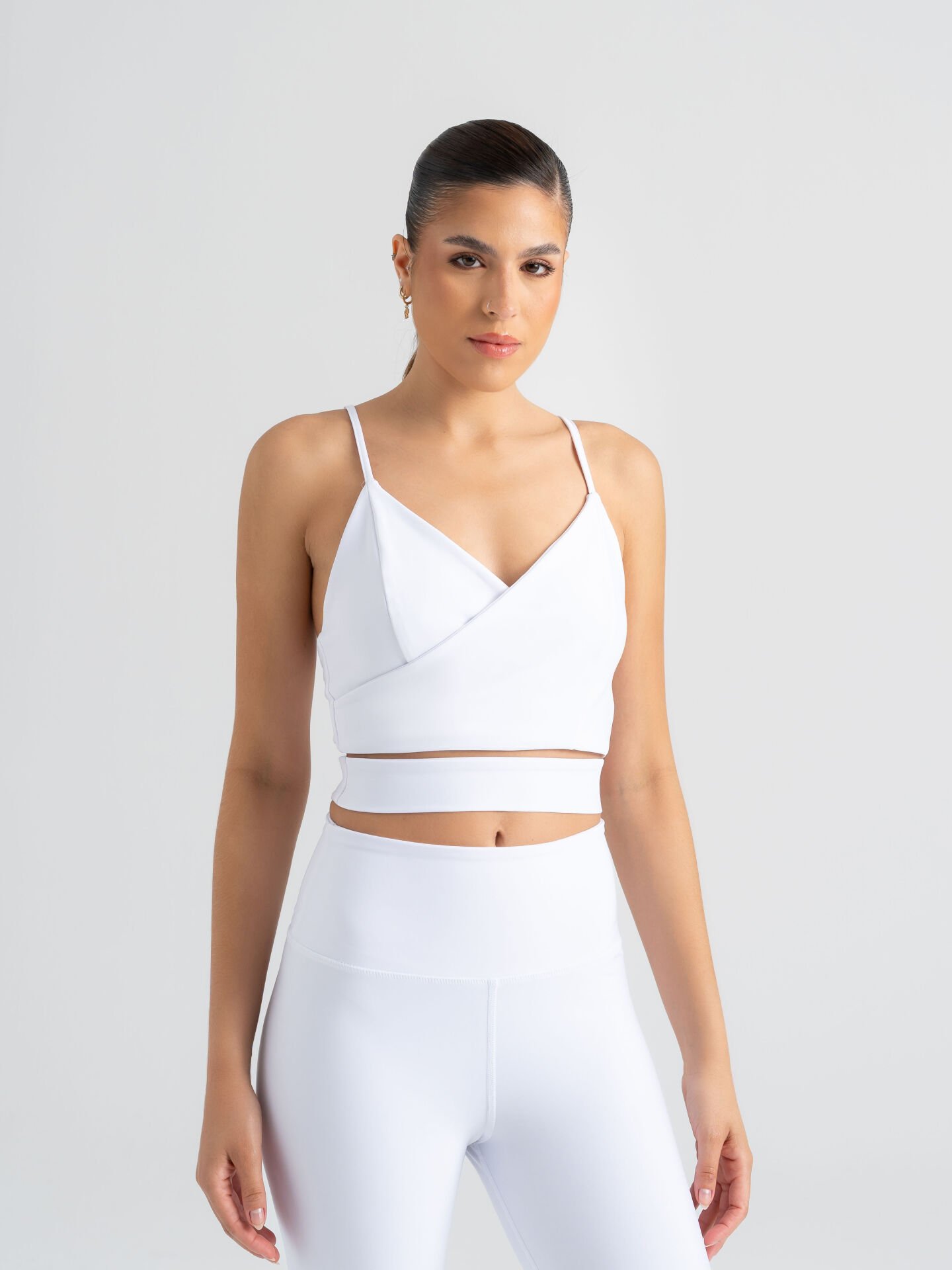 Knot Detaylı Beyaz Bustiyer 529