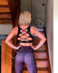 149 Siyah Renk İp Detaylı Spor Bra