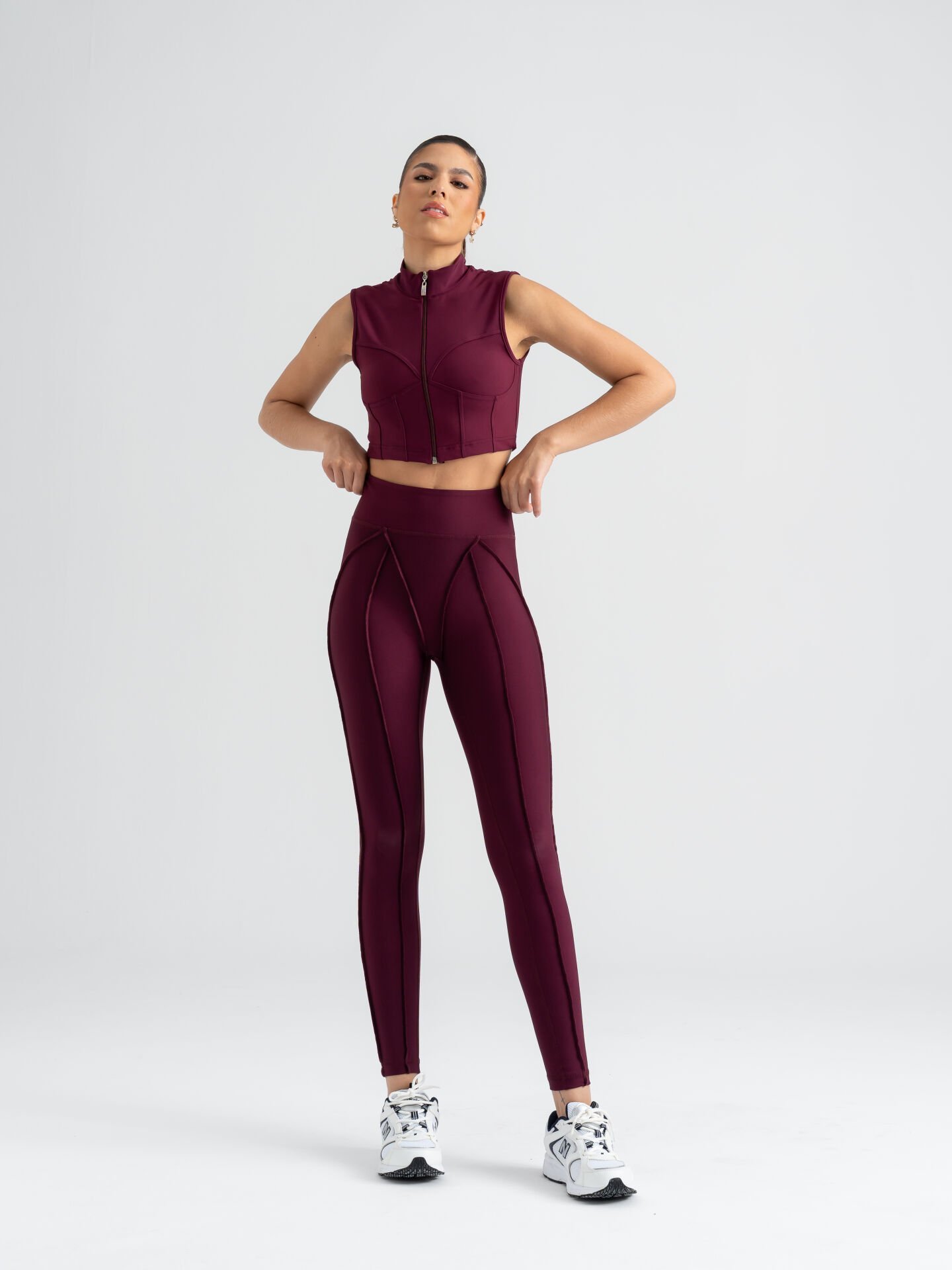 Sculpt Line Spor Tayt Mürdüm Renk 534