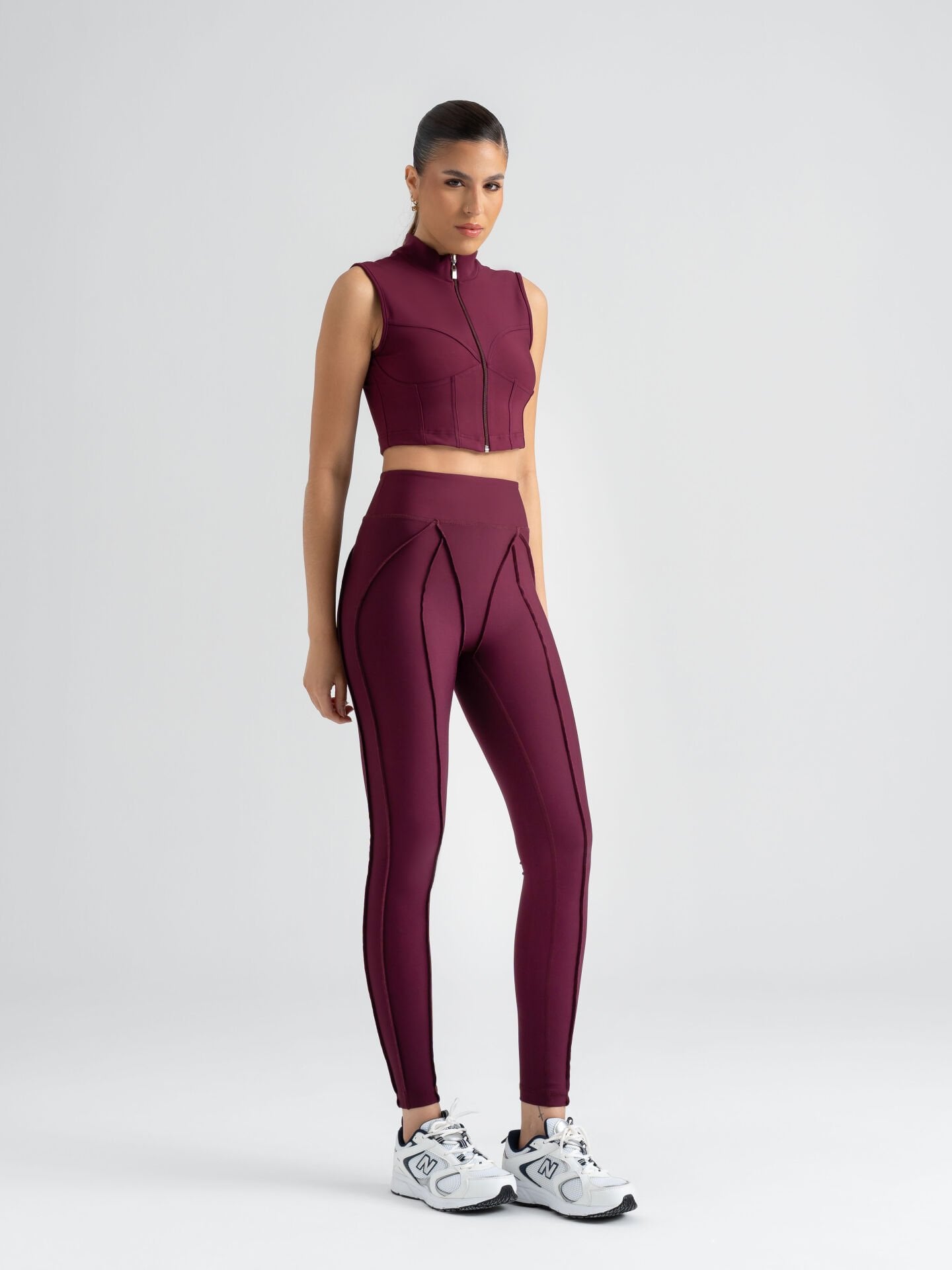 Sculpt Line Spor Tayt Mürdüm Renk 534