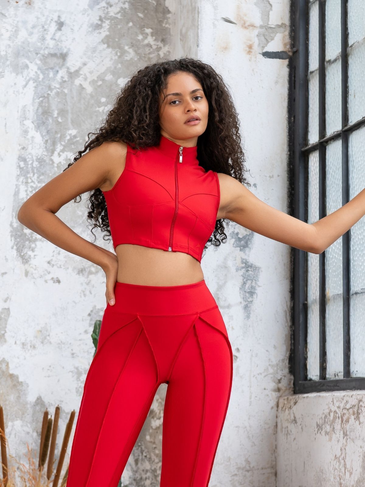 Sculpt Line Spor Bustiyer Kırmızı Renk 536