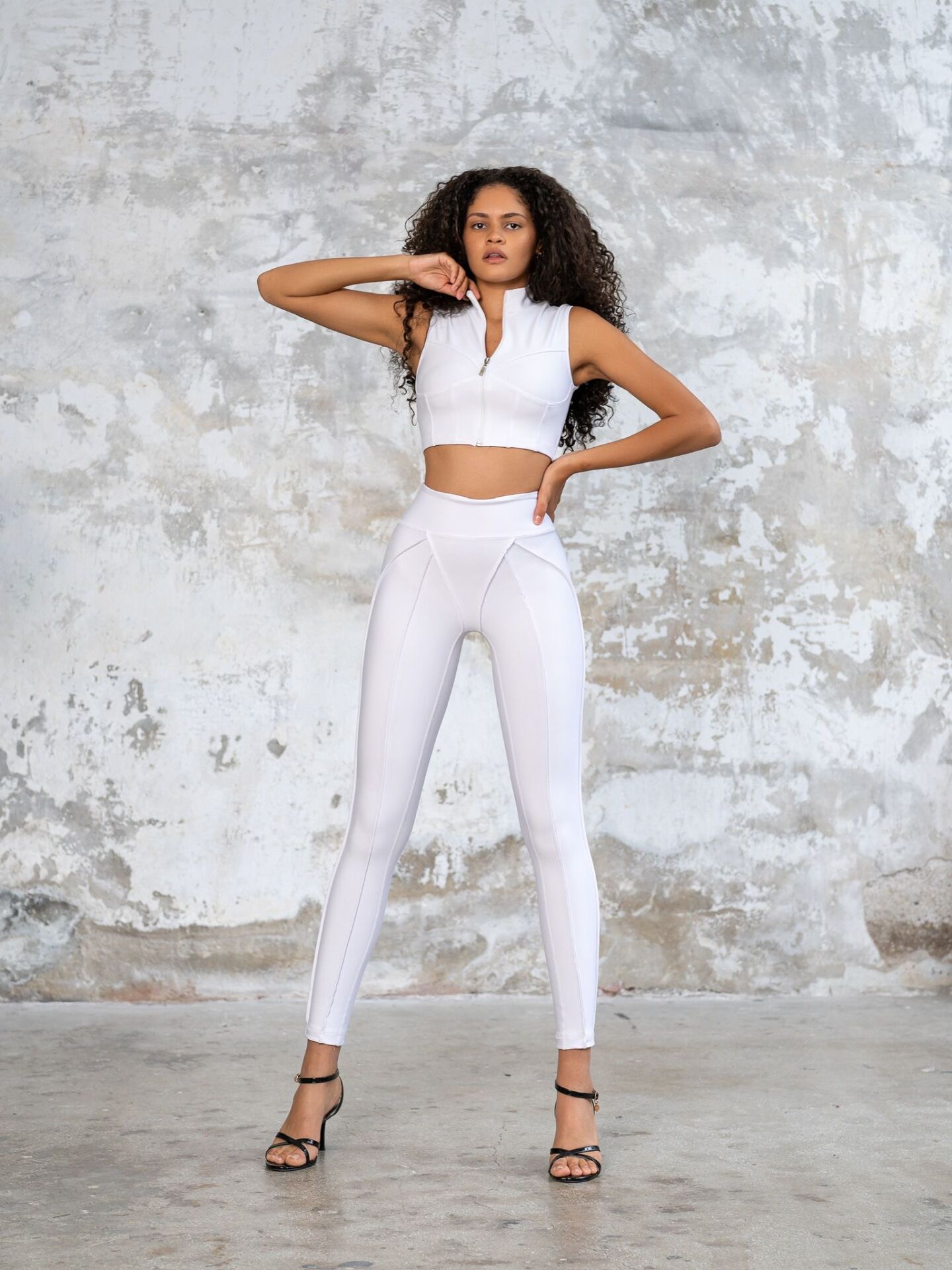 Sculpt Line Spor Tayt – Beyaz Renk 547