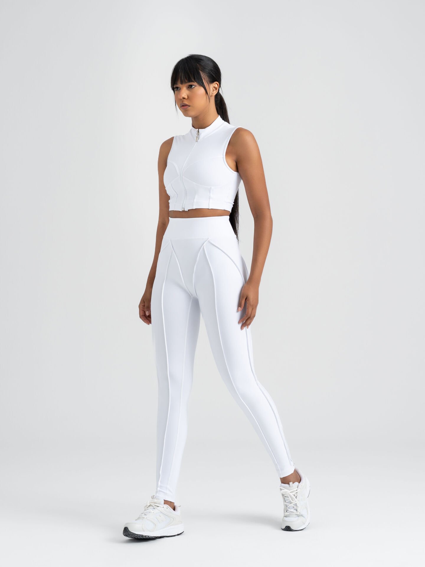 Sculpt Line Spor Tayt – Beyaz Renk 547