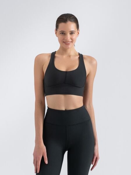 Ekstra Yüksek Bel Spor Tayt Siyah Renk 250
