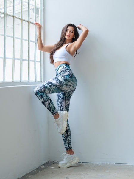 Ekstra Yüksek Bel Spor Tayt 322