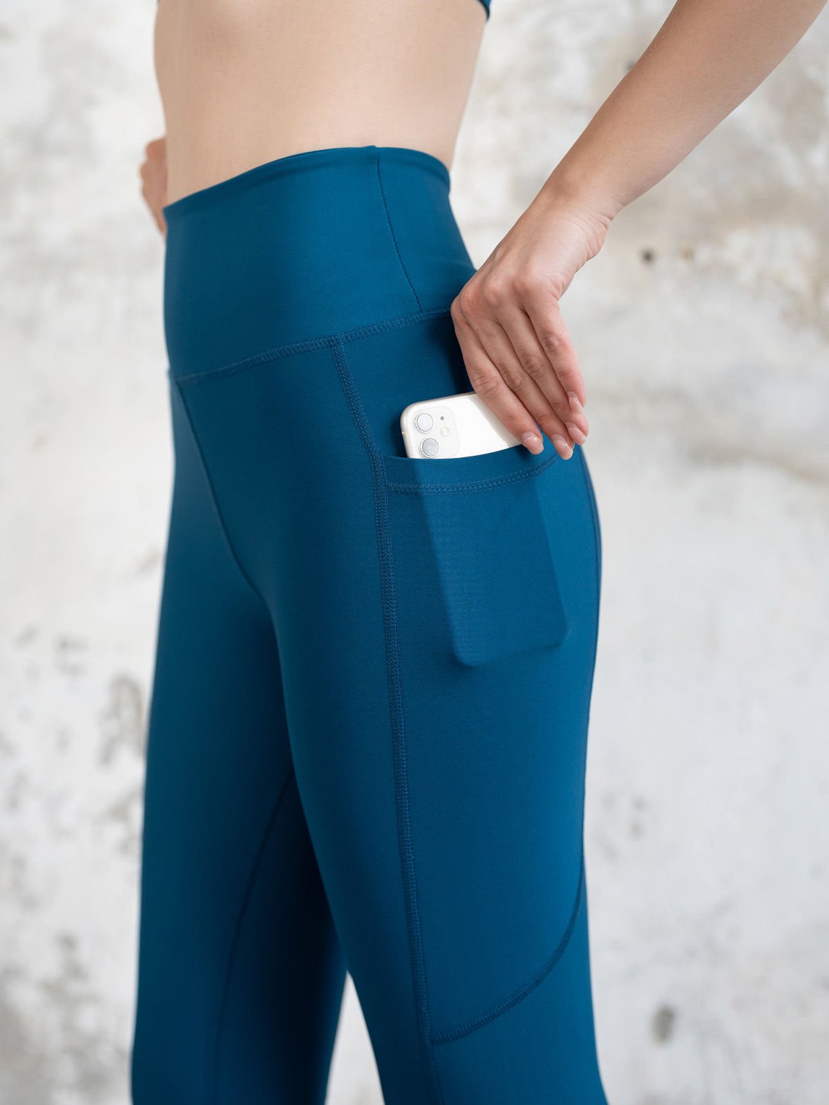 Cepli Spor Tayt Petrol Rengi 785