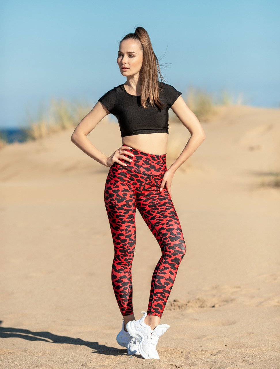 264 Ekstra Yüksek Bel Spor Tayt